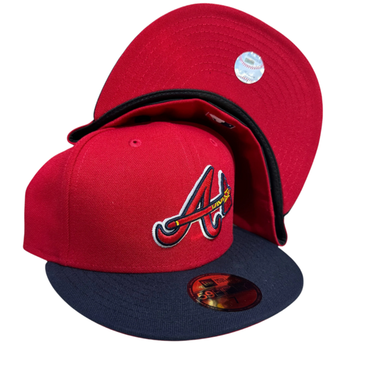 Atlanta Braves Home New Era Fitted Cap