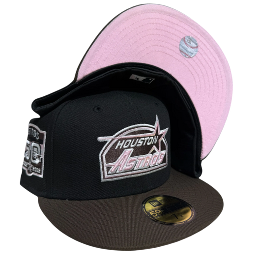 Houston Astros Reverse Mocha New Era Fitted Cap