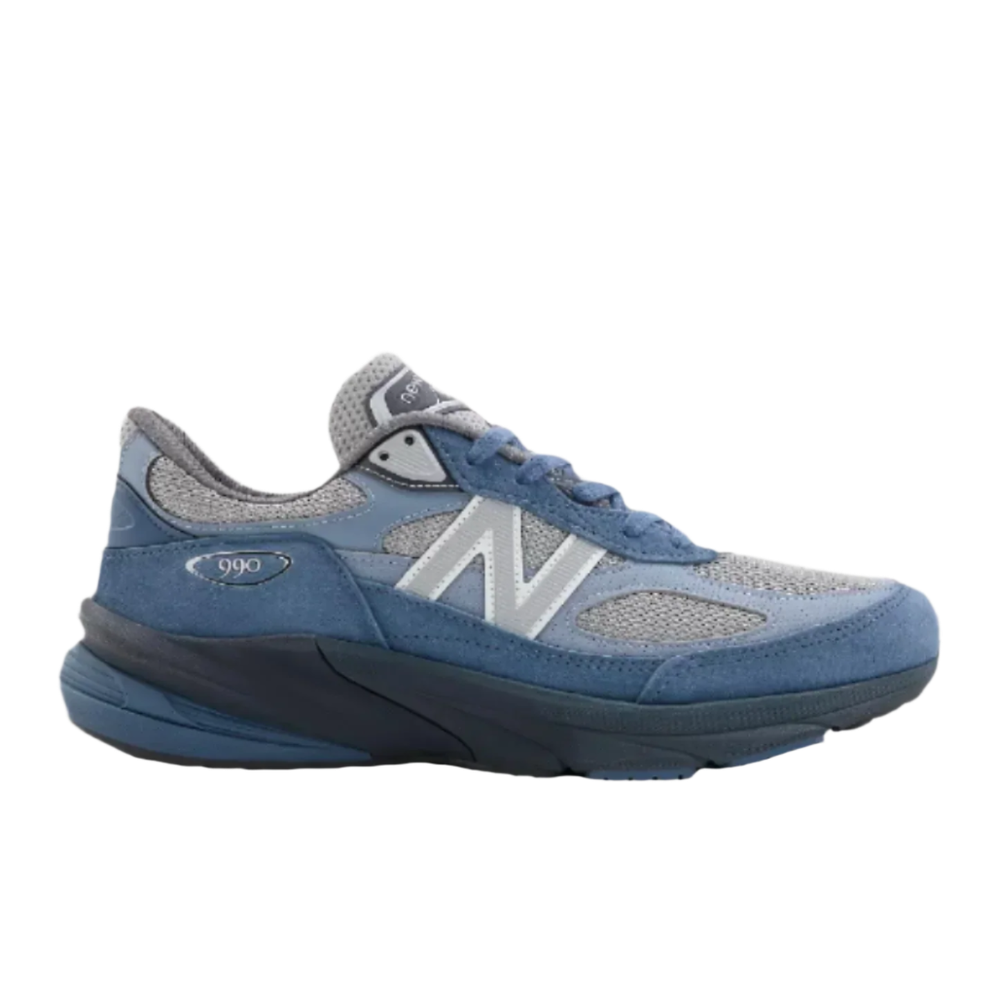 new balance 990 blue and grey sneaker, asics, footwear, sneakers, hats, fitted caps, new era