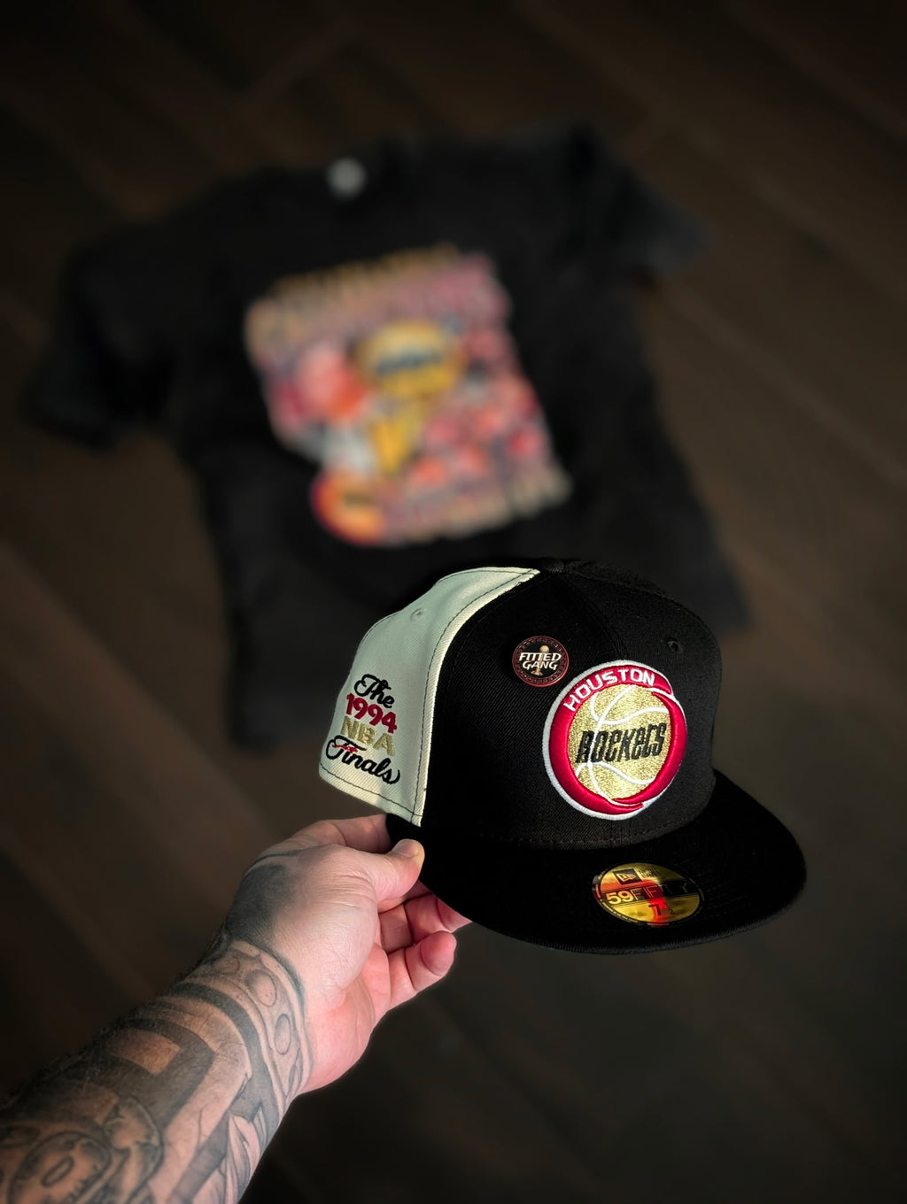Houston Rockets New Era Fitteds 94/95 FINALS BUNDLE PACK (2HATS)