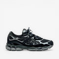 ASICS black and grey sneaker with mesh panels, premium footwear, sneaker style
