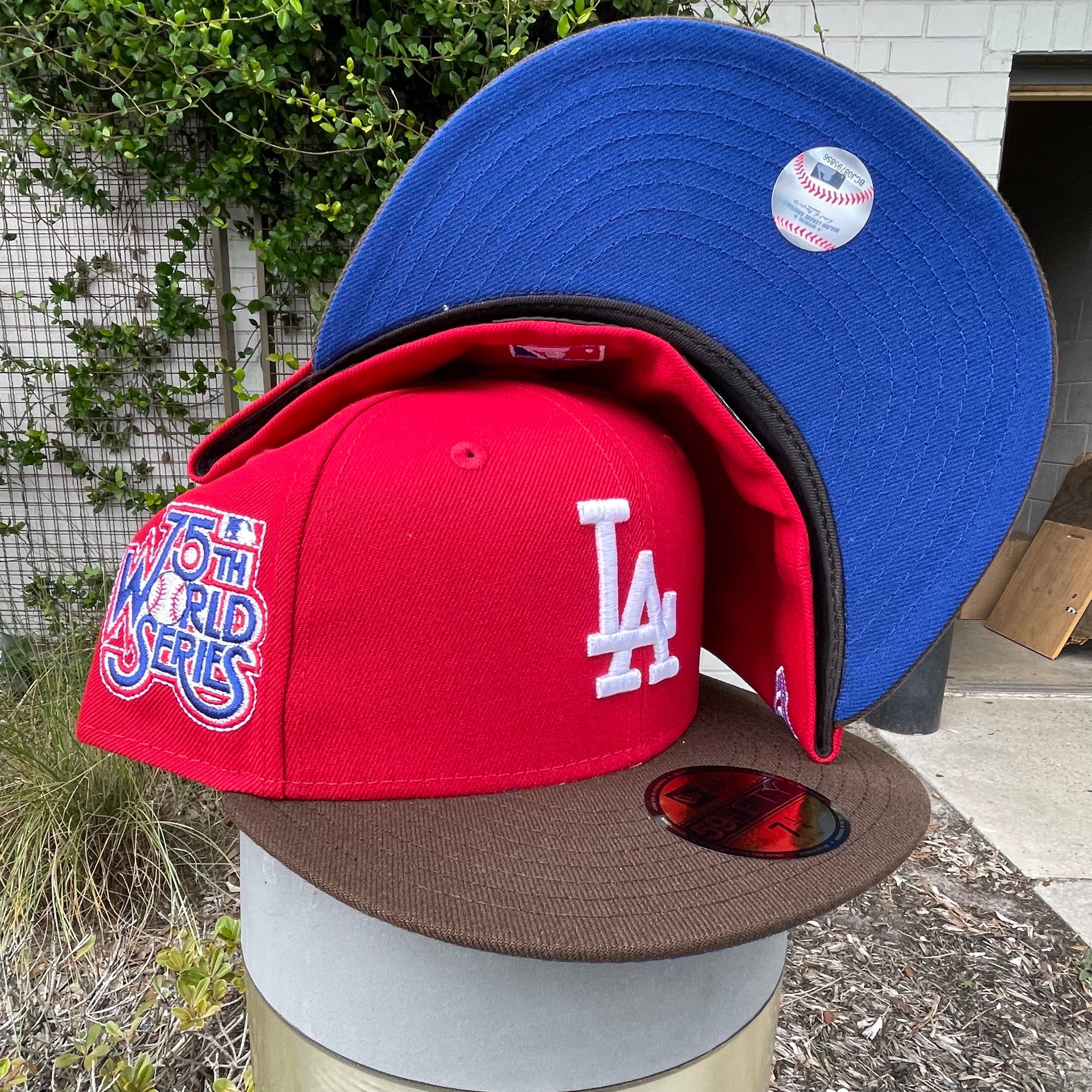 Los Angeles Dodgers "Candy Bar" 59FIFTY Fitted Hat Red Blue UV | New Era