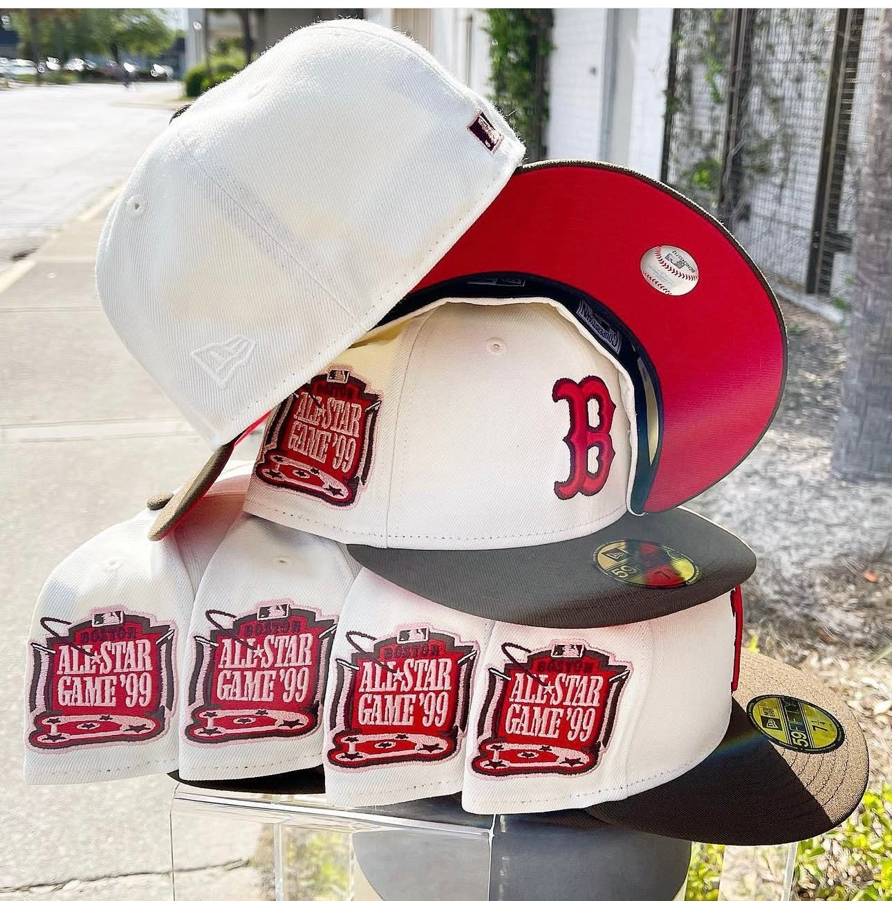 Boston Red Sox ASG 99 Chrome/RED/Brown