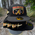 Braves "Rockstar" Fitted Hat