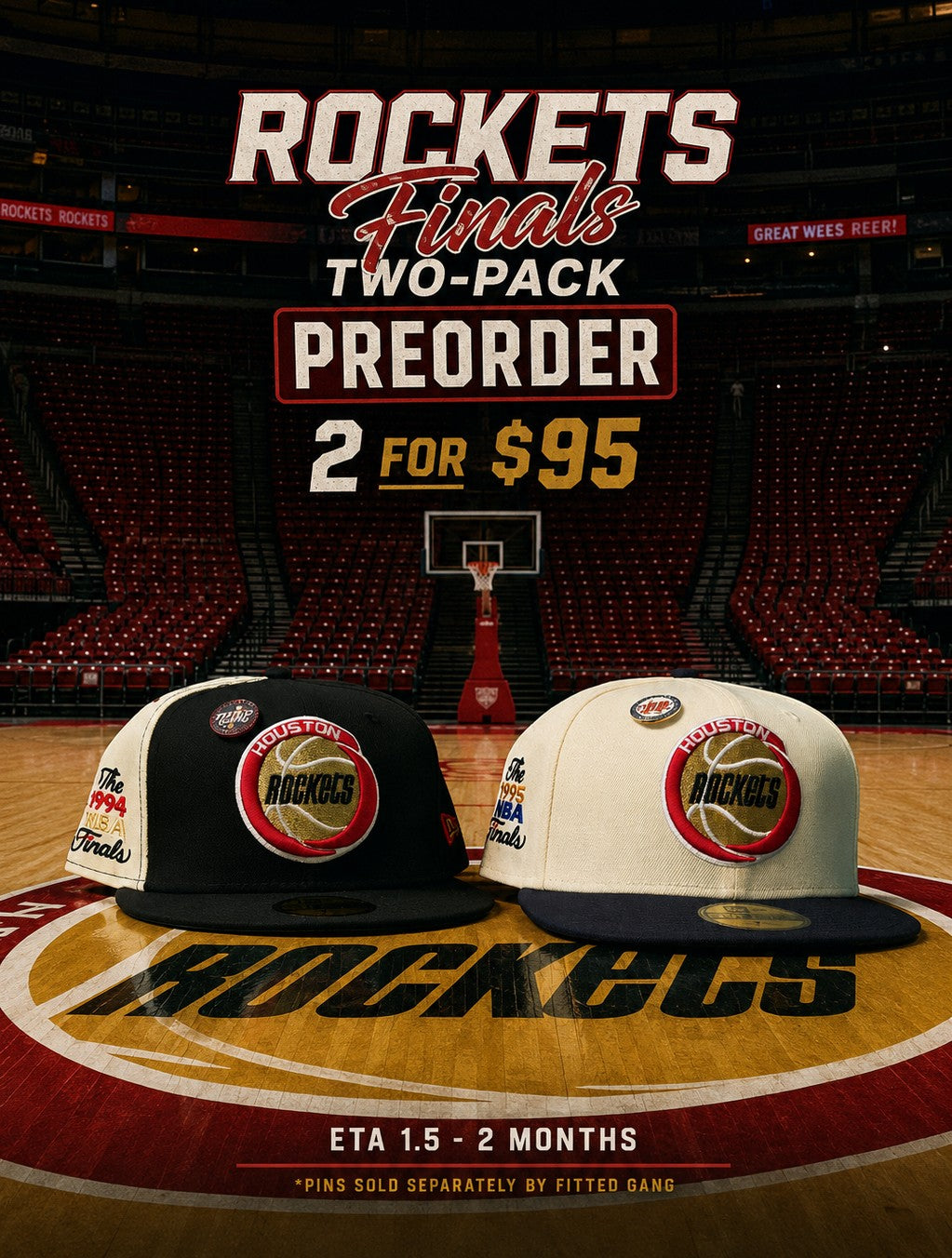 Houston Rockets 94/95 Finals BUNDLE **PREORDER**