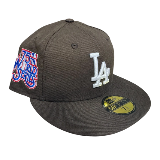 Los Angeles Dodgers 75th Anniversary New Era Fitted Cap