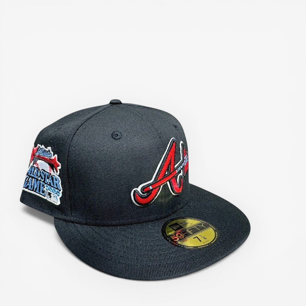 New Era fitted cap with All-Star Game patch, embroidered A logo, premium hats
