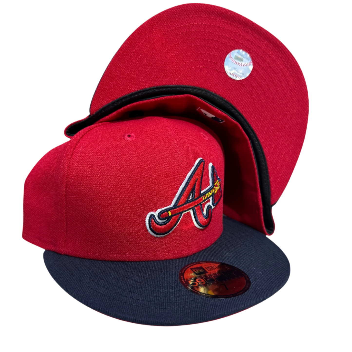 Atlanta Braves Home New Era Fitted Cap