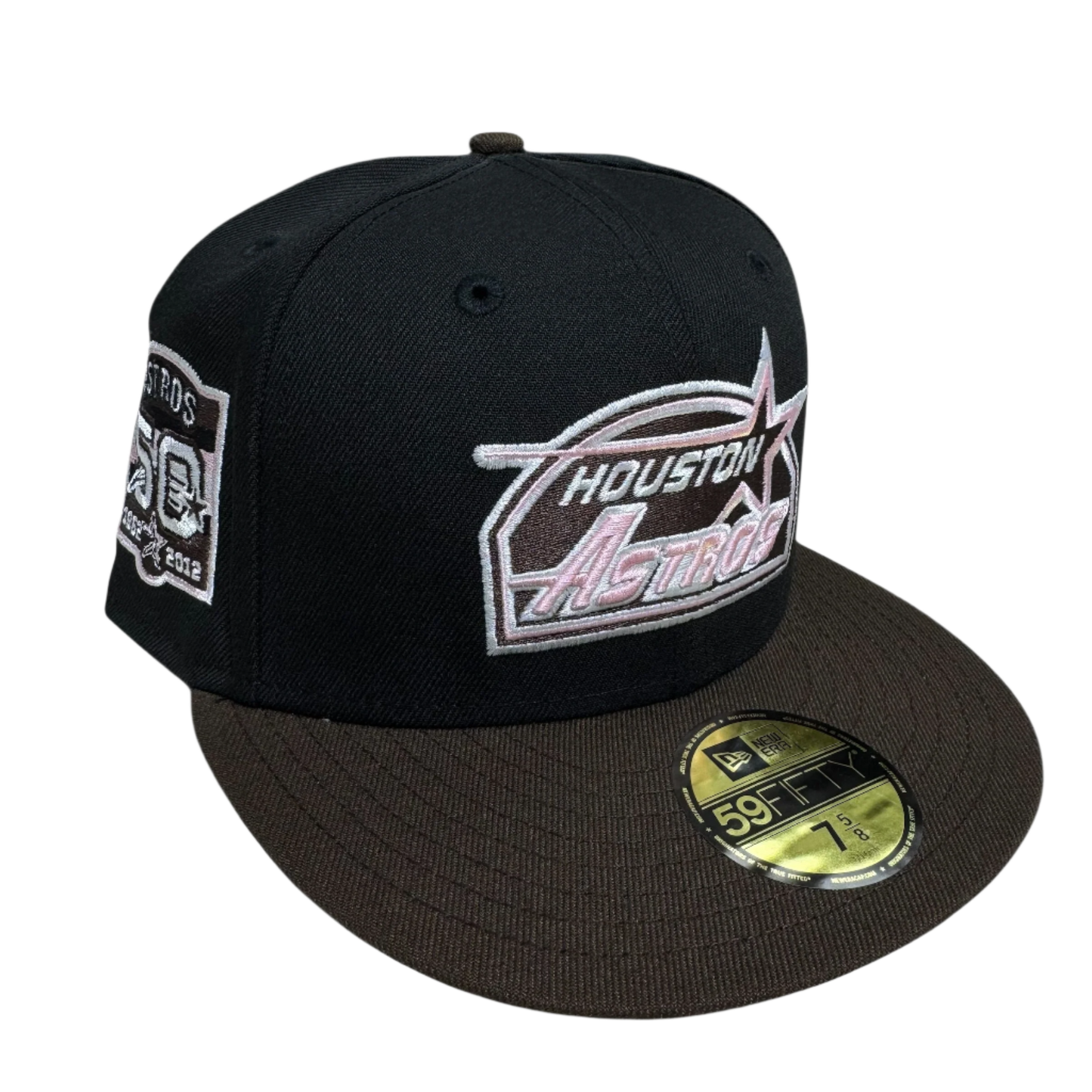 Houston Astros Reverse Mocha New Era Fitted Cap