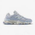 METRO New Balance 9060 sneakers in vintage indigo and pumpernickel with suede overlays and chunky sculpted sole
