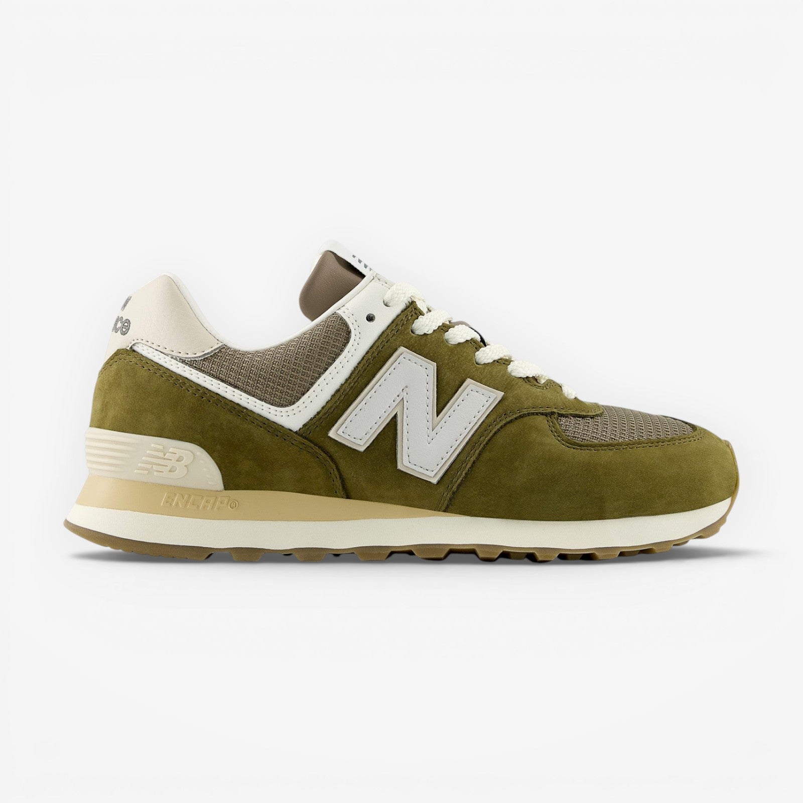 New Balance 574 – Calcium / Dark Silver Metallic