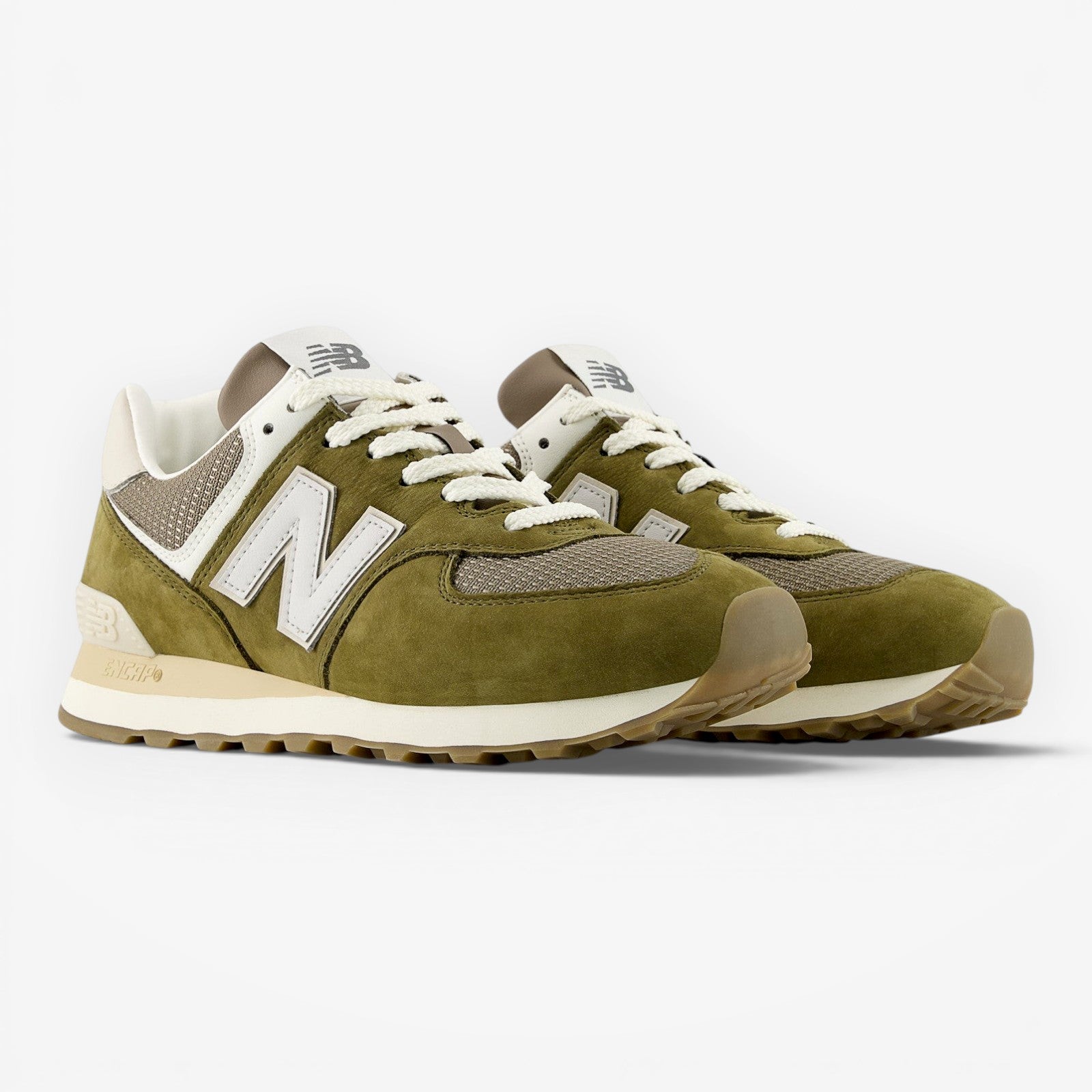 New Balance 574 – Calcium / Dark Silver Metallic