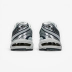 METRO ASICS GEL-1130 sneakers in Glacier Grey and Pure Silver with mesh and synthetic leather overlays.