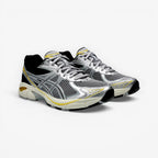 METRO Asics GT-2160 sneakers in Piedmont Grey and Pure Silver with mesh and synthetic overlays and GEL cushioning.