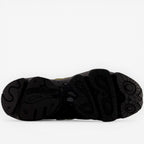 New Balance sneaker outsole, black textured sole, footwear, sneakers