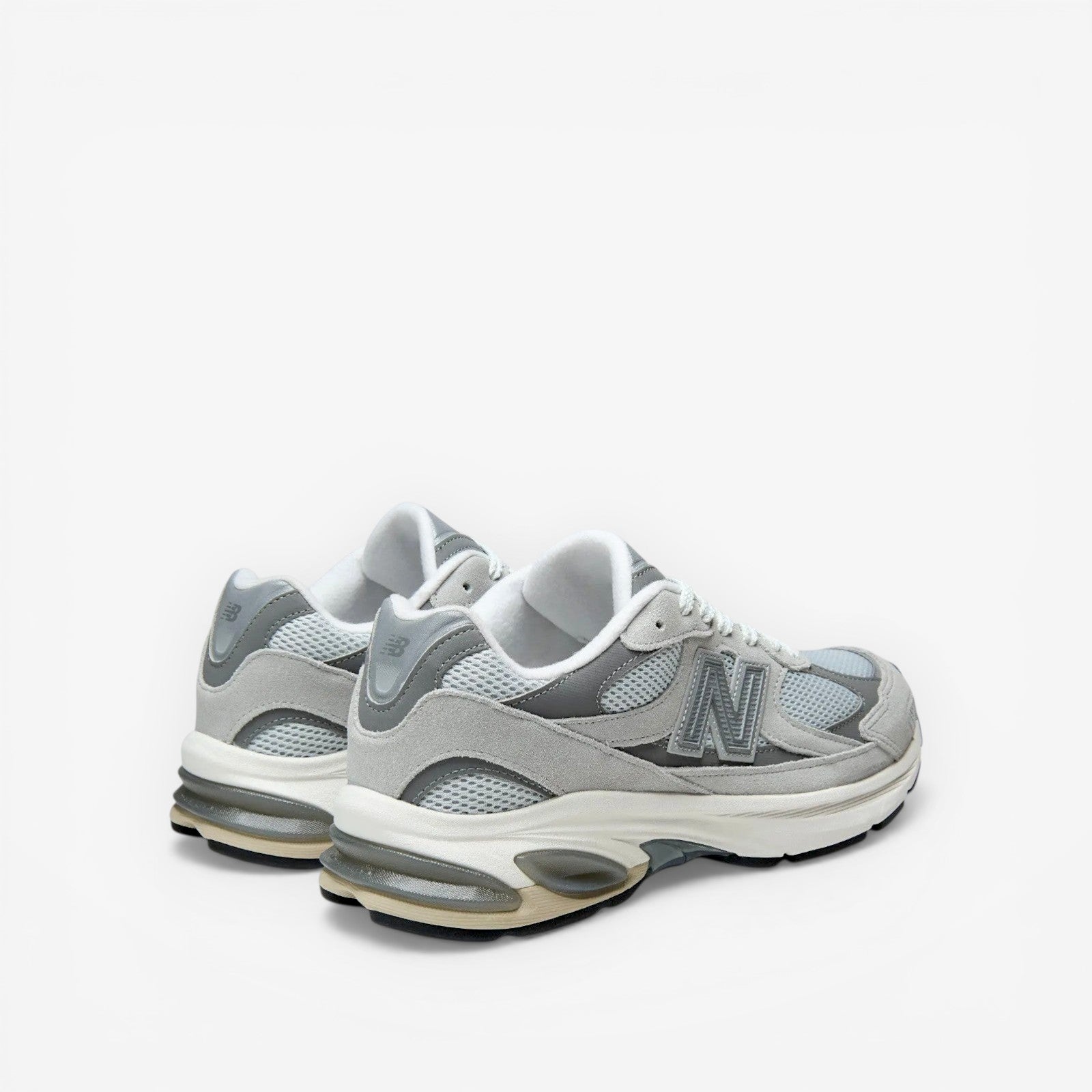 METRO New Balance 2010 Raincloud Harbor Grey suede and mesh lifestyle sneakers.