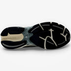 METRO New Balance 2010 sneaker rubber outsole in black and grey with textured grip patterns and branding