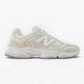 METRO New Balance 9060 sneaker in bisque and frosted glass with mesh and suede layered upper and sculpted midsole