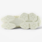 METRO New Balance 9060 white and gray unisex lifestyle sneakers with mesh and suede upper.