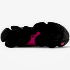 METRO New Balance ABZORB 2000 Pink Heat sneaker showing the black rubber outsole with pink cushioning details